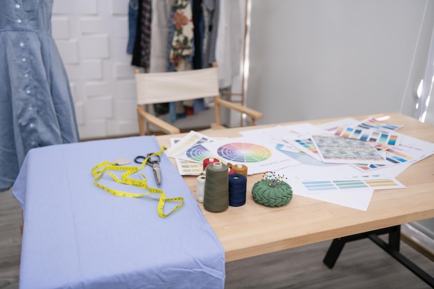 Zestaw kontaktowy i próbki haftu